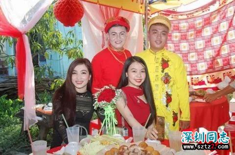 越南一对相恋6年的同性恋结婚，亲戚来捧场祝福却笑得有点尴尬